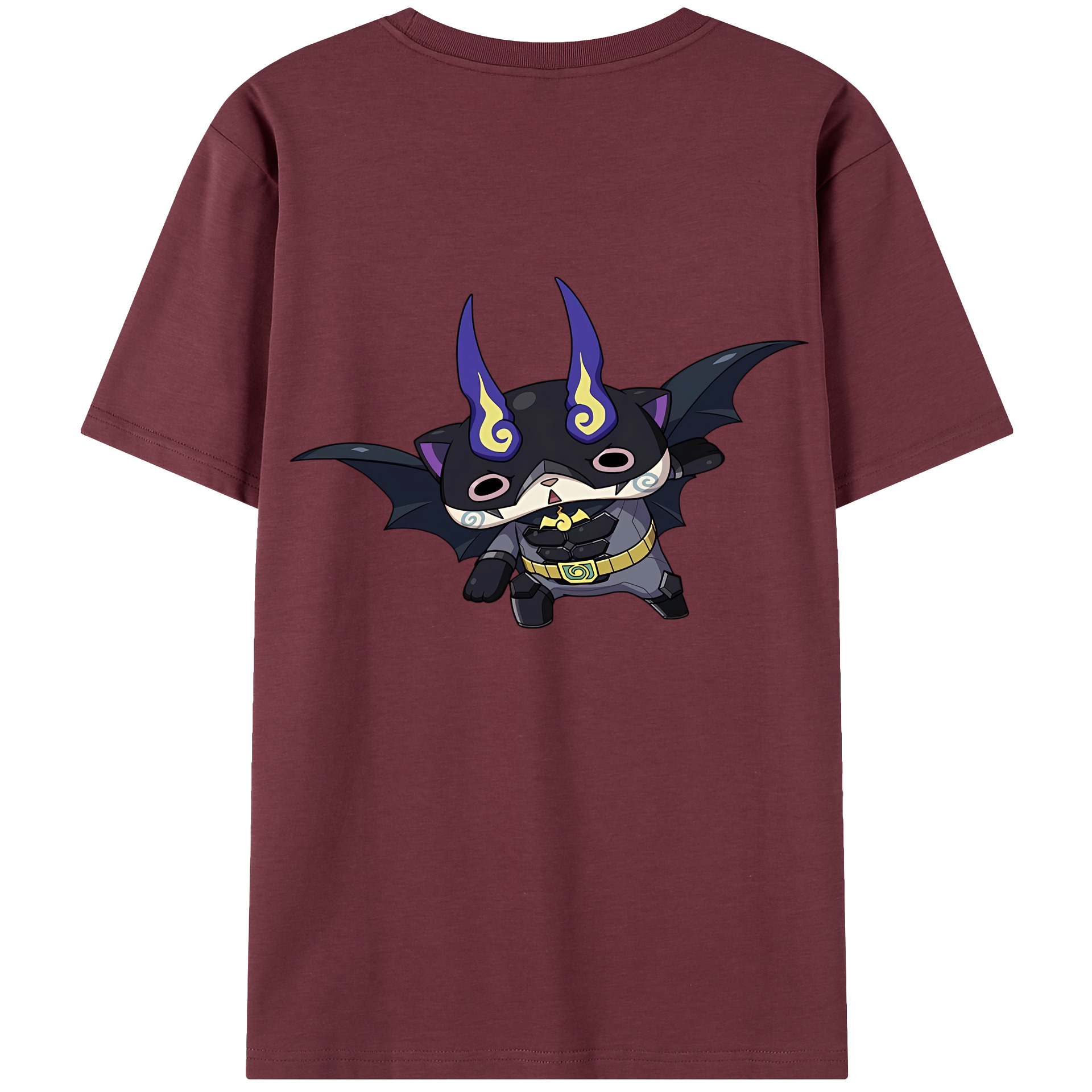 （画像用） 妖怪ウォッチ Yo-kai Watch 綿100％半袖Tシャツ（背面プリント）